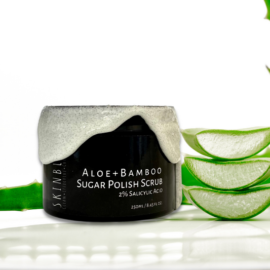 Aloe + Bamboo Sugar Polish Scrub - 2% Salicylic Acid